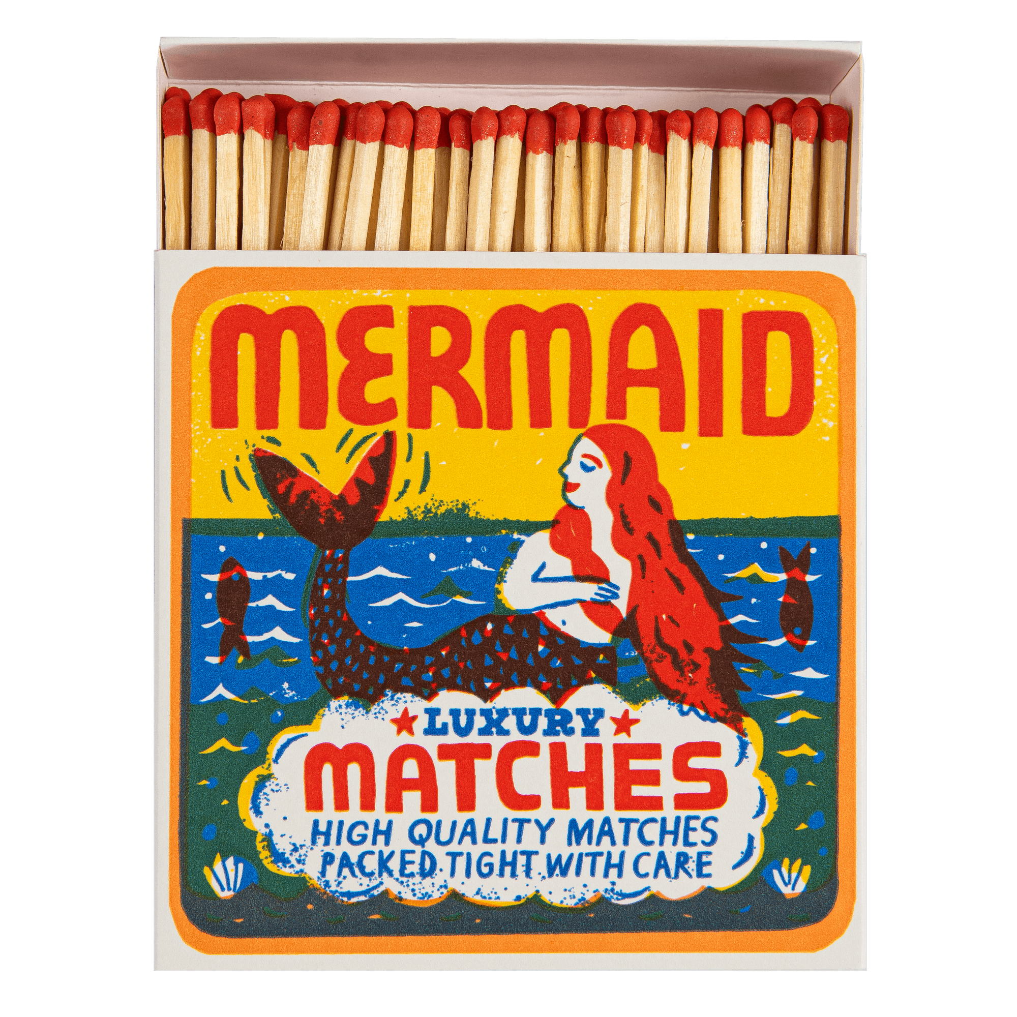 ARCHIVIST - MERMAID MATCHES | SQUARE - SAFETY MATCHES