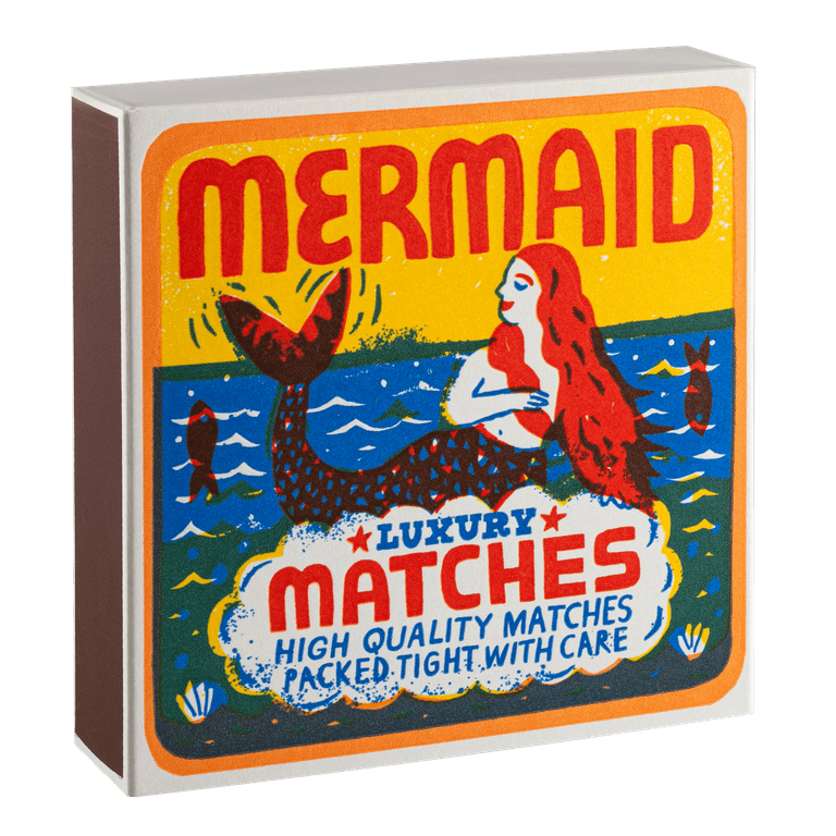 ARCHIVIST - MERMAID MATCHES | SQUARE - SAFETY MATCHES
