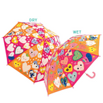 FLOSS & ROCK - COLOUR CHANGING UMBRELLA | HEARTS | LARGE