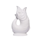THE ORIGINAL GLUGGLE JUG FACTORY - ORIGINAL GLUGGLE JUG (XL) | WHITE