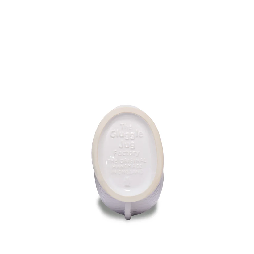 THE ORIGINAL GLUGGLE JUG FACTORY - ORIGINAL GLUGGLE JUG (XL) | WHITE