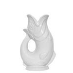 THE ORIGINAL GLUGGLE JUG FACTORY - ORIGINAL GLUGGLE JUG (XL) | WHITE