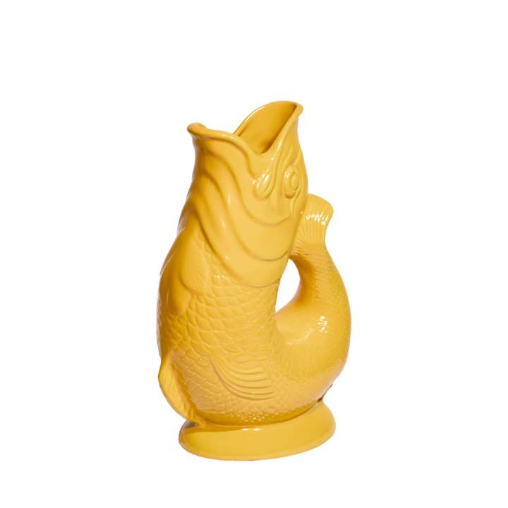 THE ORIGINAL GLUGGLE JUG FACTORY - ORIGINAL GLUGGLE JUG (XL) | YELLOW