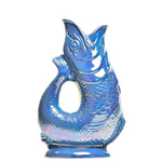 THE ORIGINAL GLUGGLE JUG FACTORY - ORIGINAL GLUGGLE JUG (XL) | SEA BLUE LUSTRE