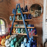 THE ORIGINAL GLUGGLE JUG FACTORY - ORIGINAL GLUGGLE JUG (XL) | SEA BLUE LUSTRE