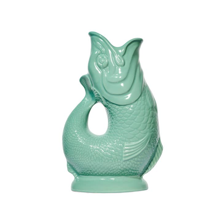 THE ORIGINAL GLUGGLE JUG FACTORY - ORIGINAL GLUGGLE JUG (XL) | SEA GREEN