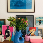 THE ORIGINAL GLUGGLE JUG FACTORY - ORIGINAL GLUGGLE JUG (XL) | SEA BLUE