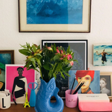 THE ORIGINAL GLUGGLE JUG FACTORY - ORIGINAL GLUGGLE JUG (XL) | SEA BLUE