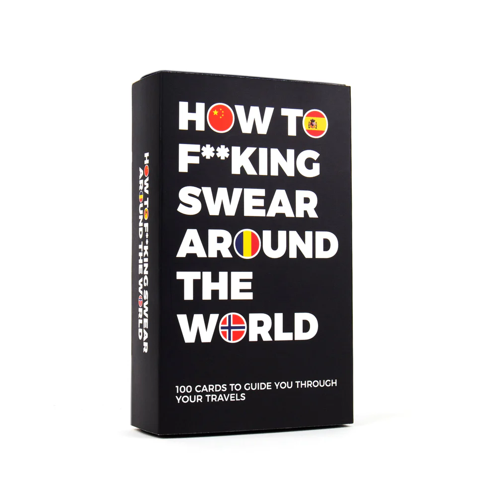 GIFT REPUBLIC - HOW TO F*CKING SWEAR AROUND THE WORLD CARDS