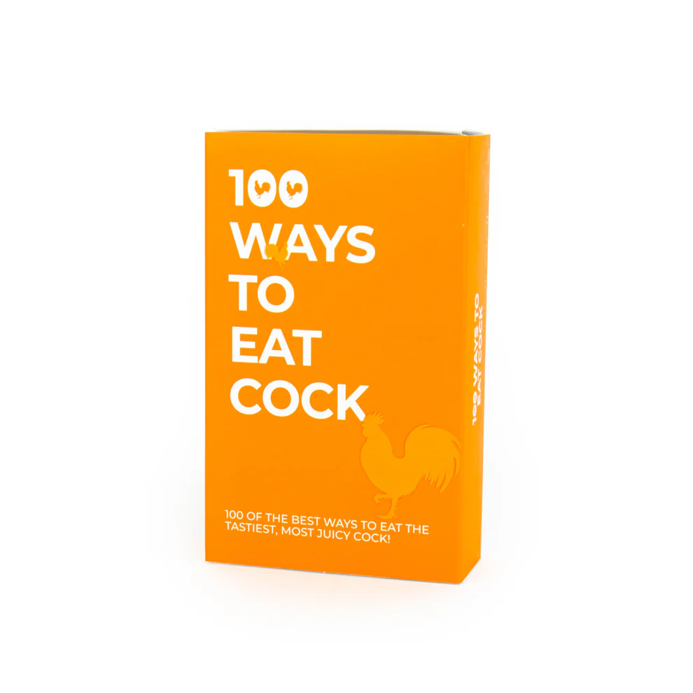 GIFT REPUBLIC - 100 WAYS TO EAT COCK