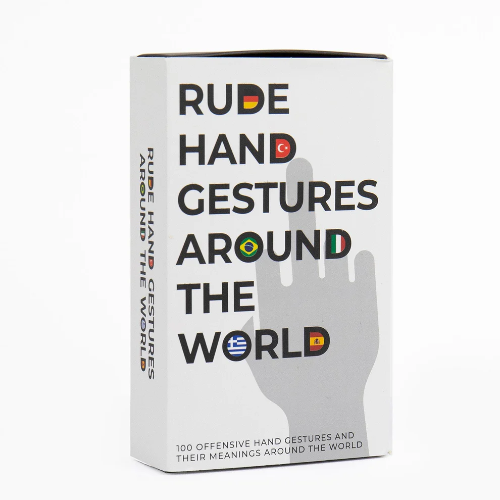GIFT REPUBLIC - RUDE HAND GESTURES AROUND THE WORLD