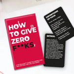 GIFT REPUBLIC - HOW TO GIVE ZERO F**KS
