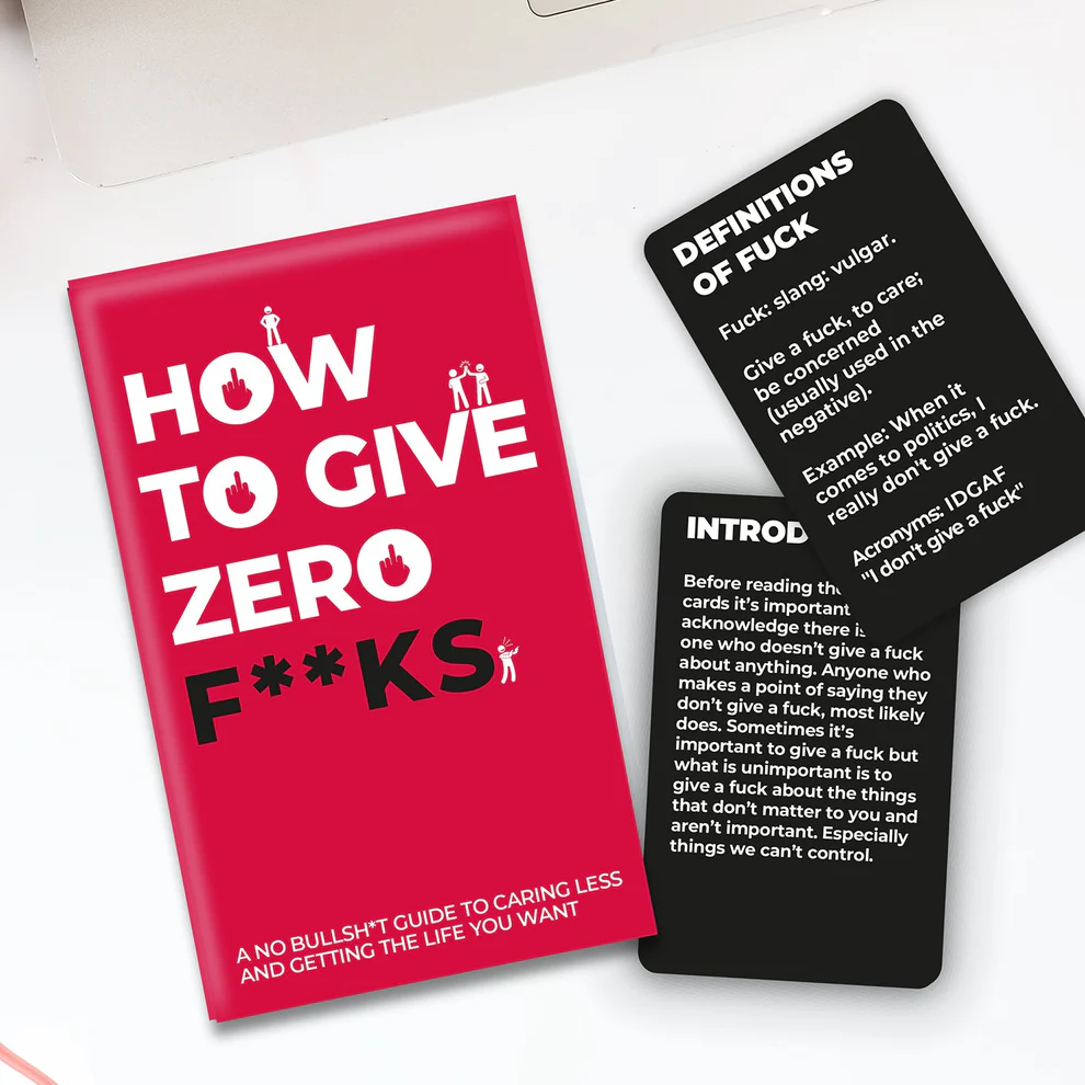 GIFT REPUBLIC - HOW TO GIVE ZERO F**KS