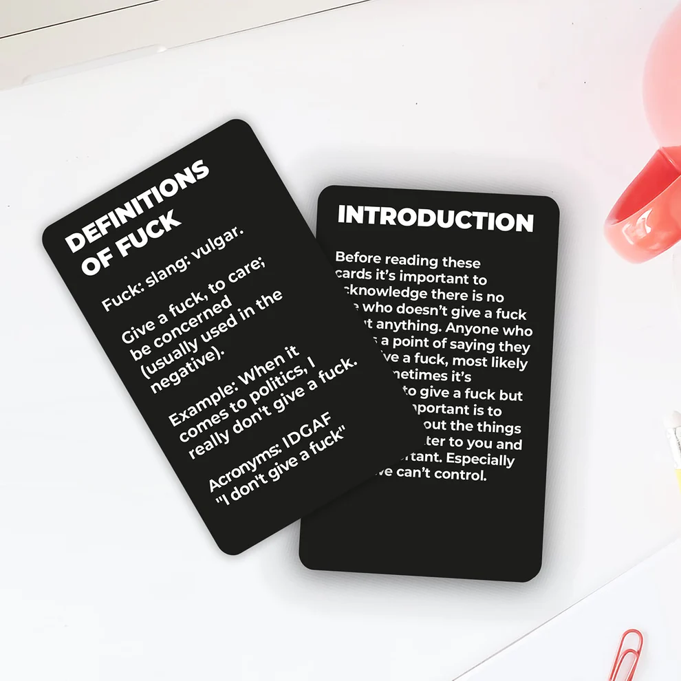GIFT REPUBLIC - HOW TO GIVE ZERO F**KS