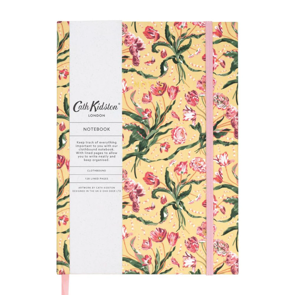 CATH KIDSTON - A5 CLOTH NOTEBOOK | FLORAL FANCY