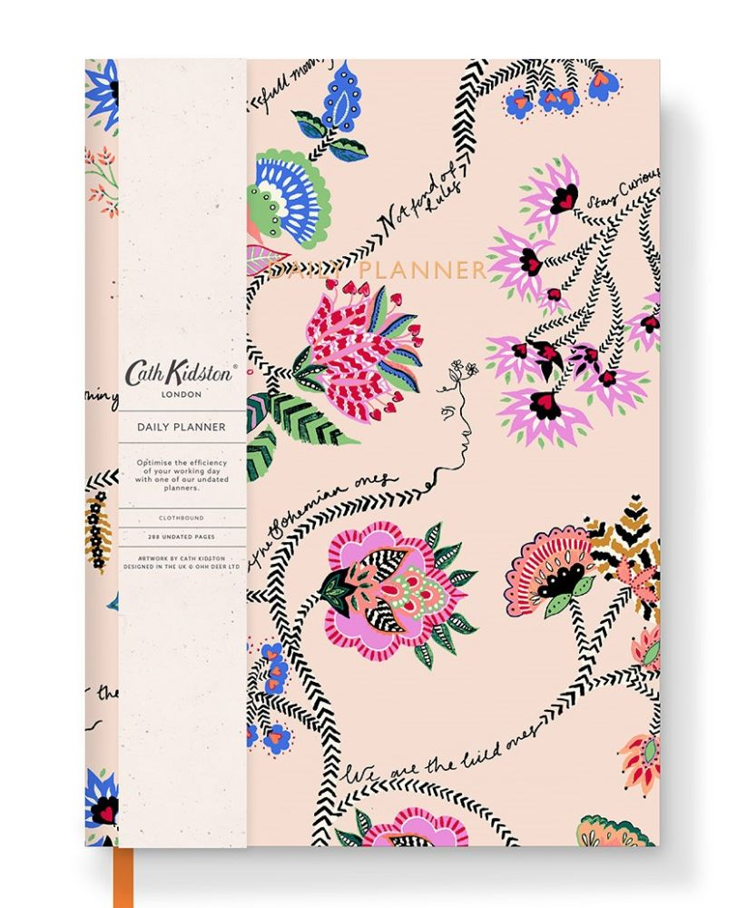 CATH KIDSTON - A5 SOFT CLOTH DAILY PLANNER | WILD ONES