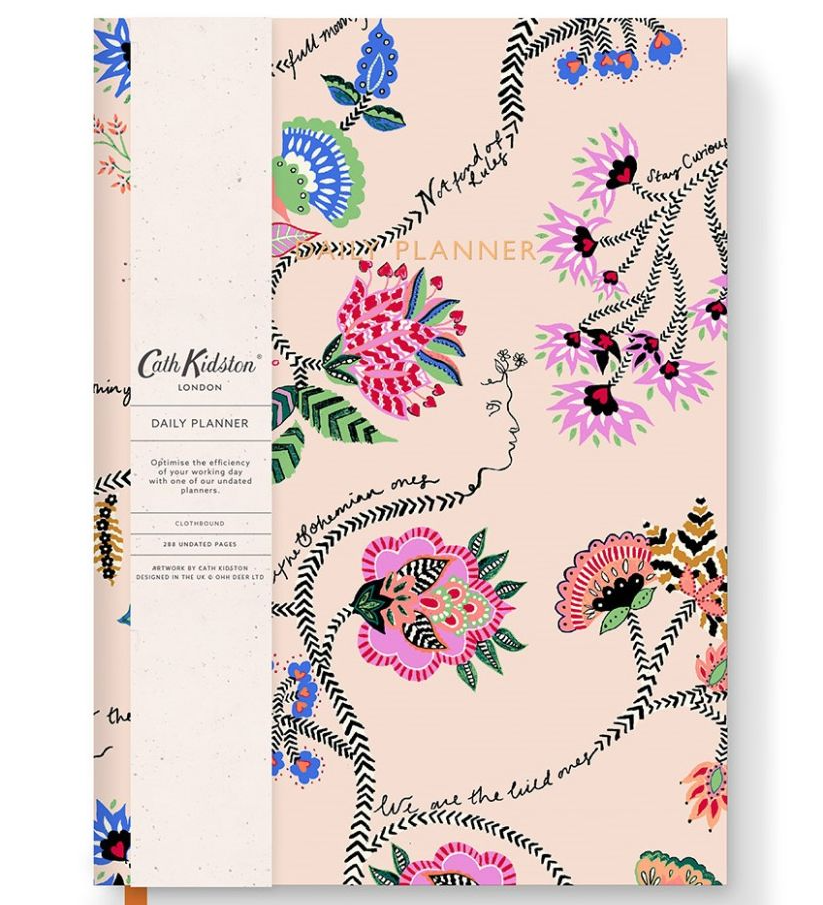 CATH KIDSTON - A5 SOFT CLOTH DAILY PLANNER | WILD ONES