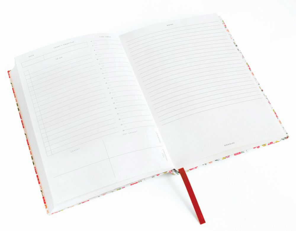 CATH KIDSTON - A5 SOFT CLOTH COVER DAILY PLANNER-DOGS