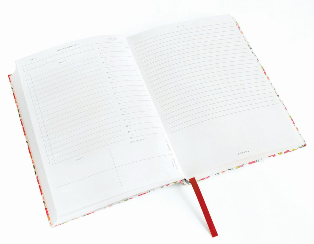 CATH KIDSTON - A5 SOFT CLOTH COVER DAILY PLANNER-DOGS