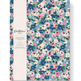 CATH KIDSTON - A5 SOFT CLOTH COVER NOTEBOOK | PAINTED PANSIES