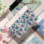 CATH KIDSTON - A5 SOFT CLOTH COVER NOTEBOOK | PAINTED PANSIES