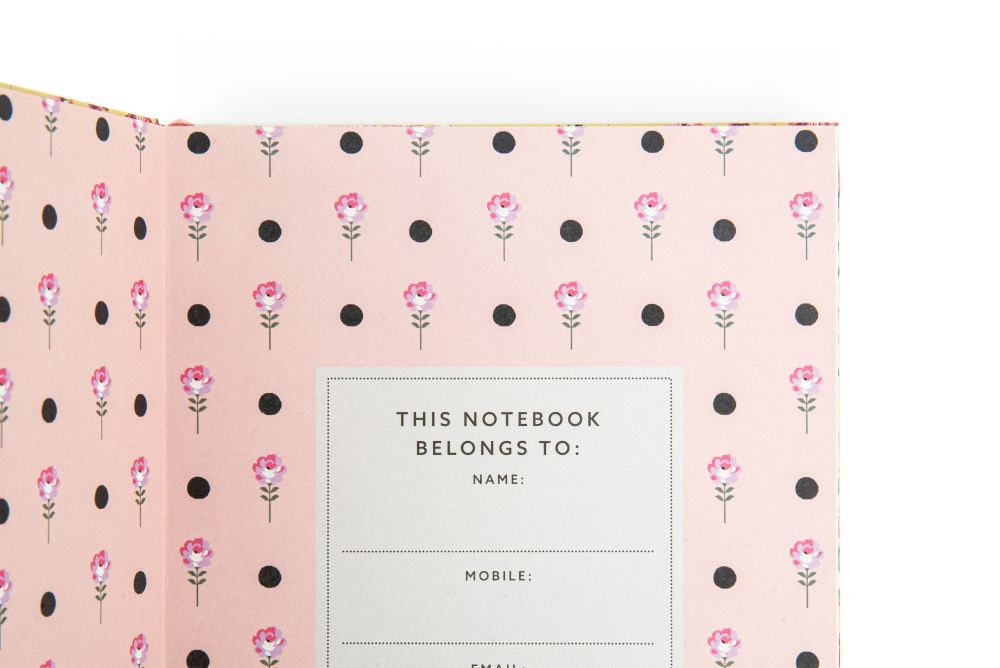CATH KIDSTON -  A5 SOFT CLOTH COVER NOTEBOOK | DOGS IN THE PARK