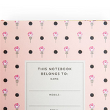 CATH KIDSTON -  A5 SOFT CLOTH COVER NOTEBOOK | DOGS IN THE PARK