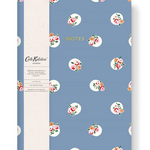 CATH KIDSTON - A5 SOFT CLOTH NOTEBOOK | FLORAL SPOT