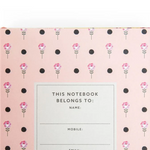 CATH KIDSTON - A5 SOFT CLOTH NOTEBOOK | FLORAL SPOT