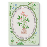 CATH KIDSTON - A5 TEXTURED SOFT COVER NOTEBOOK | GREEN ROOTS VIGNETTE