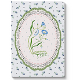 CATH KIDSTON - A5 TEXTURED SOFT COVER NOTEBOOK | BLUE & CREAM ROOTS VIGNETTE