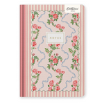 CATH KIDSTON - A5 TEXTURED SOFT COVER NOTEBOOK | ROSE FLUTTER VIGNETTE