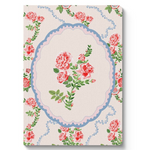CATH KIDSTON - A6 TEXTURED SOFT COVER NOTEBOOK | ROSE FLUTTER VIGNETTE