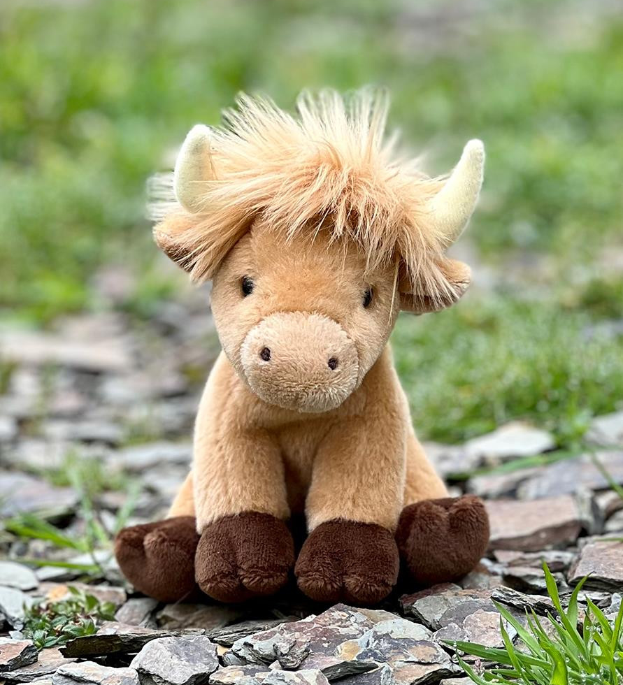 CHARLIE BEARS - CUDDLE CUB HIGHLAND COW