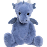 CHARLIE BEARS - DRACO DRAGON DENIM BLUE L