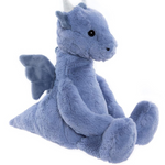 CHARLIE BEARS - DRACO DRAGON DENIM BLUE L