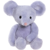 CHARLIE BEARS - PIP MOUSE SILVER GREY S