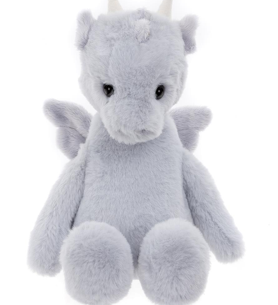 CHARLIE BEARS - DRACO DRAGON CLOUDY GREY M