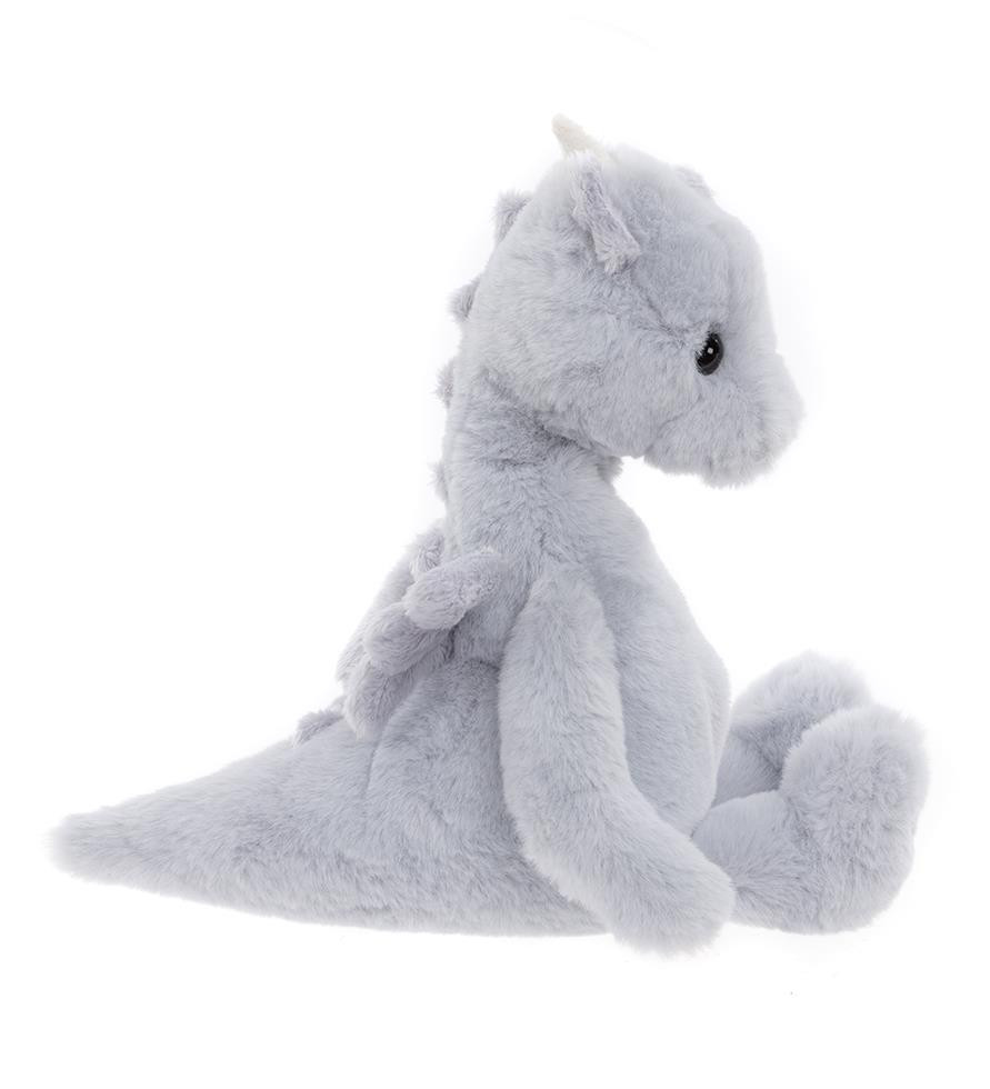 CHARLIE BEARS - DRACO DRAGON CLOUDY GREY M
