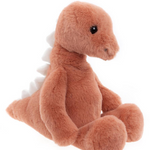 CHARLIE BEARS - STEVIE STEGOSAURUS MARMALADE ORANGE M