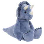 CHARLIE BEARS - TROY TRICERATOPS DENIM BLUE L