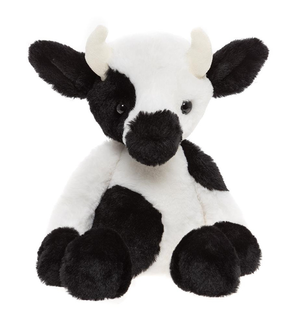 CHARLIE BEARS - BUTTERCUP BLACK & WHITE COW STANDARD M