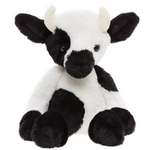 CHARLIE BEARS - BUTTERCUP BLACK & WHITE COW STANDARD M