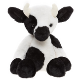 CHARLIE BEARS - BUTTERCUP BLACK & WHITE COW STANDARD M
