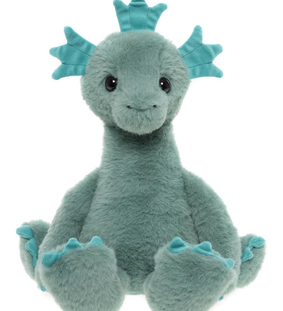 CHARLIE BEARS - NESSIE LOCH NESS MONSTER SEAWEED GREEN M