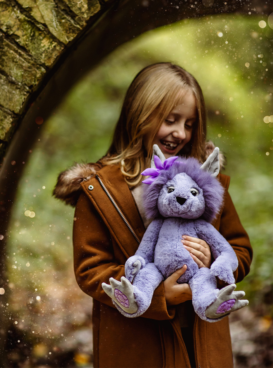 CHARLIE BEARS - BEARHOUSE COLLECTION | AMETHYST BOO