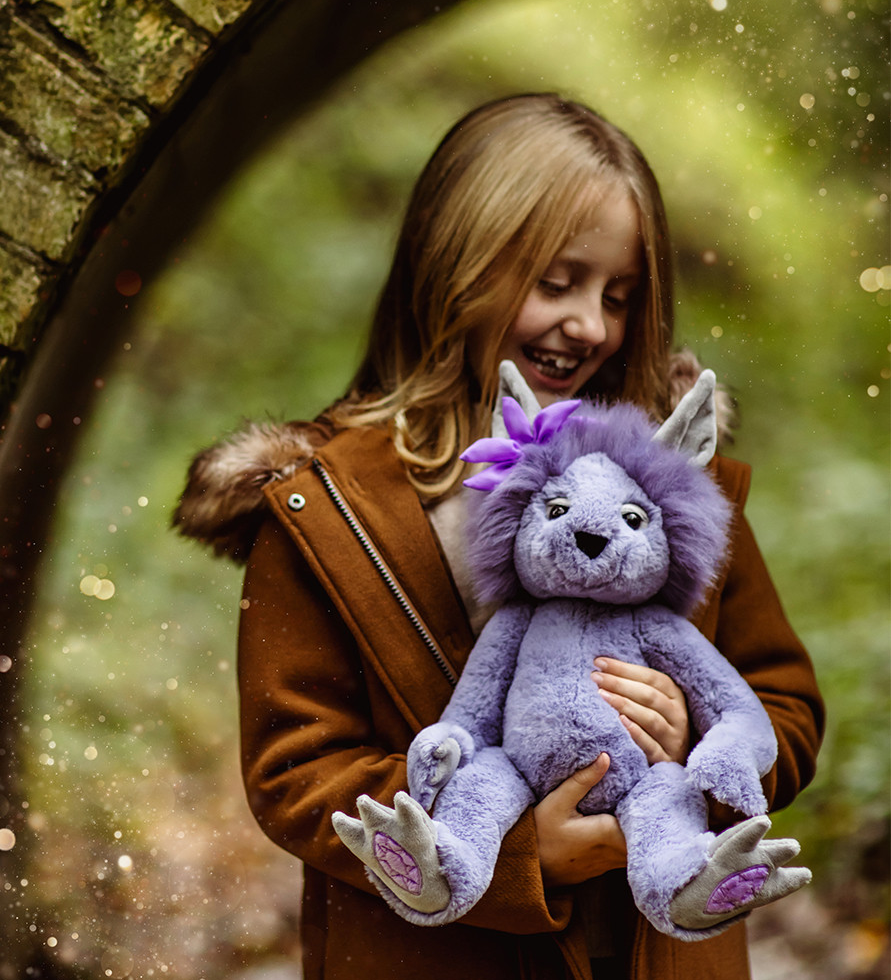 CHARLIE BEARS - BEARHOUSE COLLECTION | AMETHYST BOO