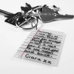 PIKKII - KEYRING SHRINK KIT LITTLE LETTER