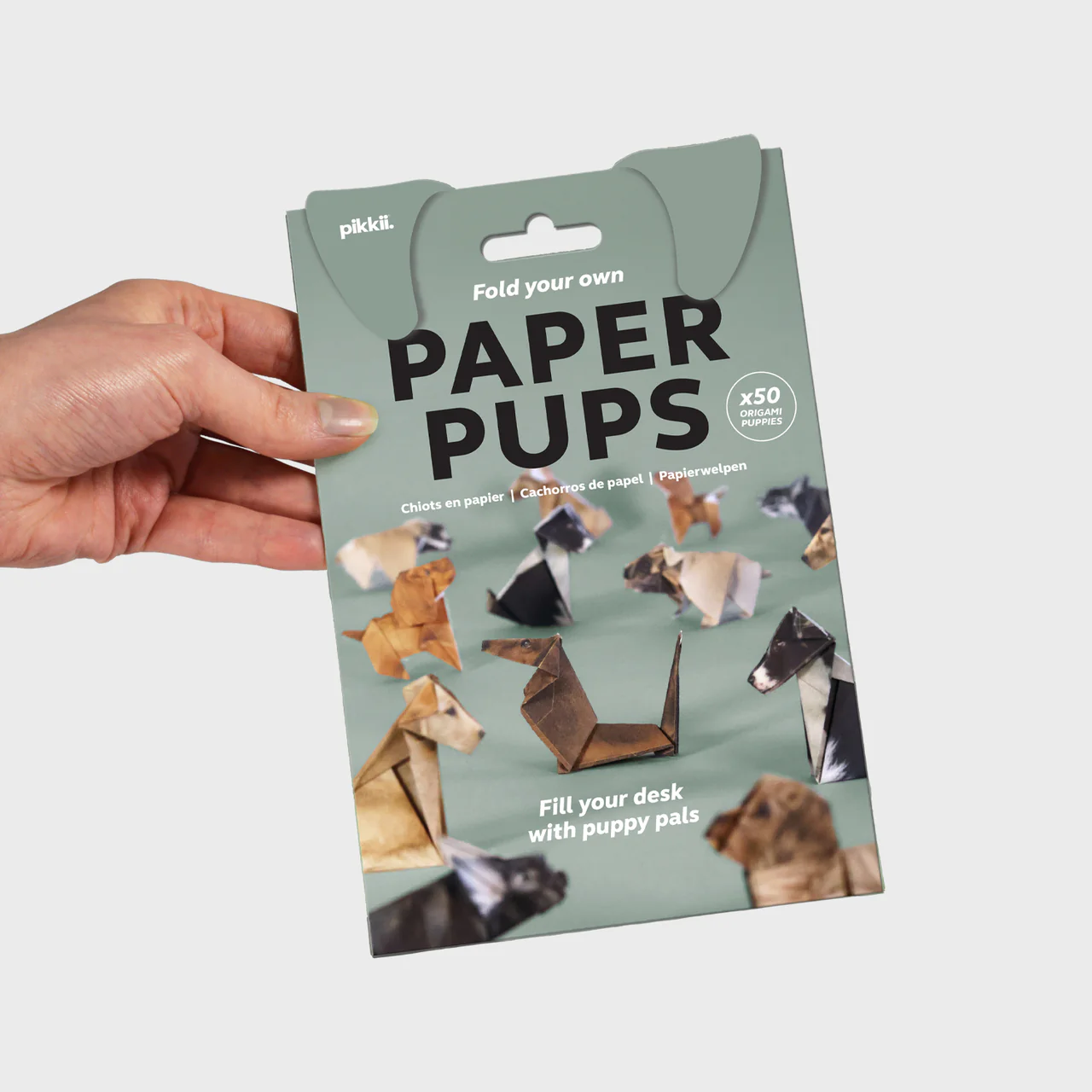 PIKKII - PAPER PUPS | ORIGAMI DOG KIT