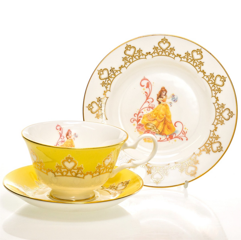 THE ENGLISH LADIES CO - DISNEY PRINCESS | BEAUTY & THE BEAST | BELLE | CUP & SAUCER